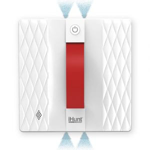 Робот для мытья окон iHunt Window 5 SUPREME 4X Spray, 4 сопла, мощность 3400 Па, управление через телефон и пультом, белый