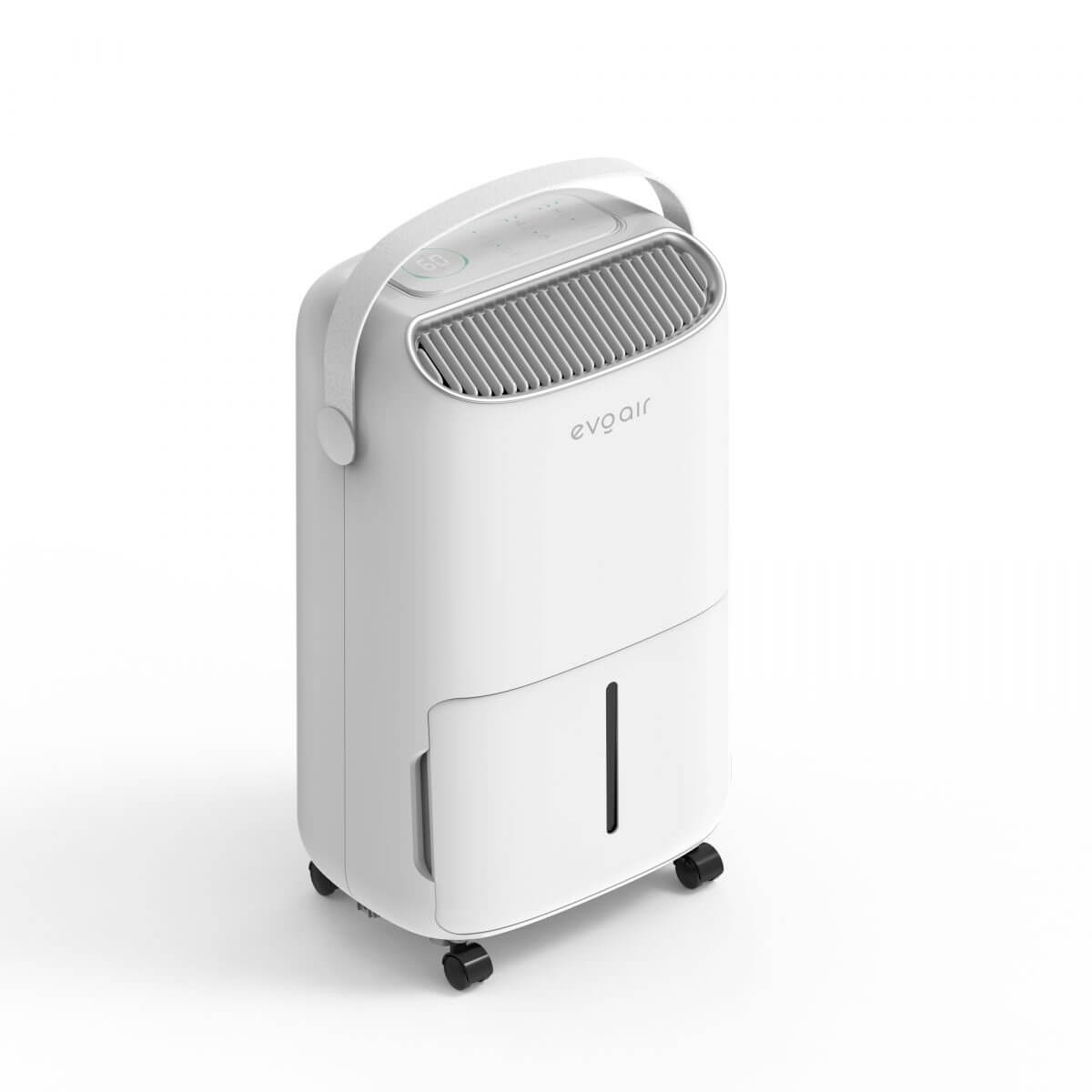 Осушувач повітря EvoAir NovaDry 16 Smart 16л/24год датчик вологості іонізація УФ-лампа сушіння білизни резервуар 2,5л кремовий ремінець