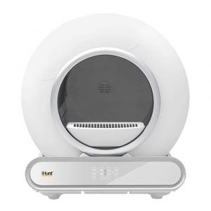 Автоматичний туалет розумний лоток для котів iHunt Smart Cat Litter V2, Wi-Fi, об'єм туалету 65 л, сенсор руху, мобільний додаток, іонізація