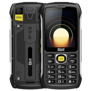 Кнопковий телефон iHunt Titan Survivor 4G – протиударний, IP68, акумулятор 4500 мАг, 2,8″, камера, Bluetooth 5.0, USB-C, FM-радіо, SOS, 4G, Dual SIM