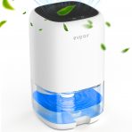 Осушувач повітря Evoair HUMIX300, 300 мл/24 год, безшумний, підсвічування 7 кольорів, резервуар 1 л, білий