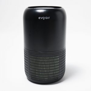 Очисник повітря Evoair YuvoSpin, HEPA фільтр 3-в-1, УФ-C лампа, нічний режим, 4 швидкості, чорний