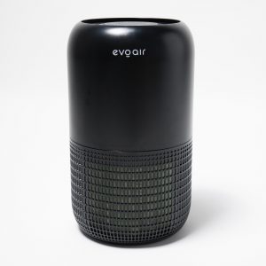 Очисник повітря Evoair YuvoSpin, HEPA фільтр 3-в-1, УФ-C лампа, нічний режим, 4 швидкості, чорний