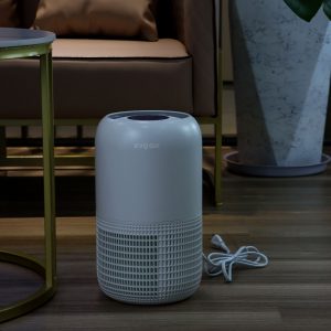 Очисник повітря Evoair Yuvo з УФ-C лампою, True HEPA фільтром, 4 швидкості, нічний режим, білий