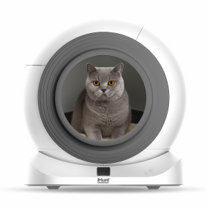 iHunt Smart Cat Litter V5 Автоматичний лоток з дезодоруючим спреєм, Wi-Fi, датчиками, смарт-додатком