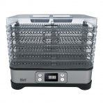 Дегідратор для фруктів, овочів та м’яса iHunt Bro 3-в-1, 250 Вт, 5 лотків, нержавіюча сталь