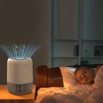 Очисник повітря Evoair Nuvia, 3-в-1 фільтр True HEPA, активоване вугілля, 3 швидкості, нічний режим, ароматерапія