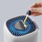 Очисник повітря Evoair Nuvia, 3-в-1 фільтр True HEPA, активоване вугілля, 3 швидкості, нічний режим, ароматерапія