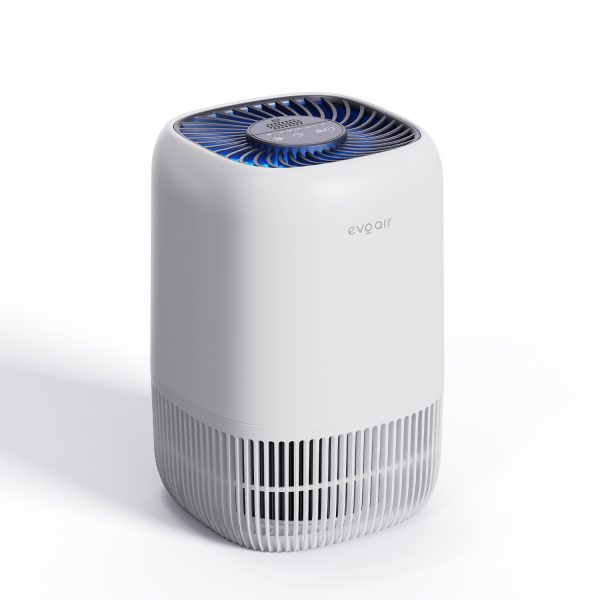 Очисник повітря Evoair Nuvia, 3-в-1 фільтр True HEPA, активоване вугілля, 3 швидкості, нічний режим, ароматерапія