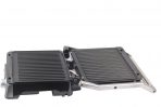 Електричний подвійний гриль iHunt Bro Dual Grill XXL, 2200 Вт, знімні пластини, нержавіюча сталь, 29×23 см, відкриття 180°