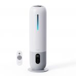 Зволожувач повітря Evoair Umio, УФ-лампа, індикатор вологості, розпилювач, ароматерапія, пульт дистанційного керування, білий