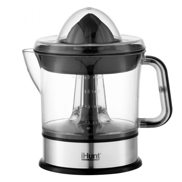 Соковижималка для цитрусових iHunt Bro Citrus Juicer, 40 Вт, 0.7 л, нержавіюча сталь + ABS, компактна, тиха робота, для цитрусових