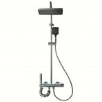 Розумний душовий комплект, iHunt MZ110GR, LED-дисплей, цифровий дисплей, 4 режими потоку, регулювання