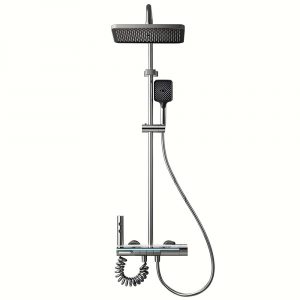 Розумний душовий комплект, iHunt MZ110GR, LED-дисплей, цифровий дисплей, 4 режими потоку, регулювання