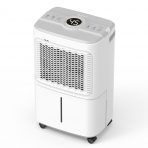 Осушувач повітря Evoair Dryora 10, 10 л/добу, датчик вологості, сушіння білизни, резервуар 1,6 л, білий