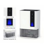 Осушувач повітря Evoair HIDRY PLUS – 900 мл/24 год, бак 1.9 л, 3 швидкості, індикатор якості повітря, авто розморожування