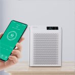 Очисник повітря Evoair HOMI P300 – CADR 300 м³/год, Wi-Fi, 3-ступенева фільтрація True HEPA H13 + вугілля, УФ-лампа, іонізація