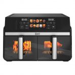 Аерофритюрниця iHunt Bro Dual 10L з подвійною зоною, 2200 Вт, сенсорне керування