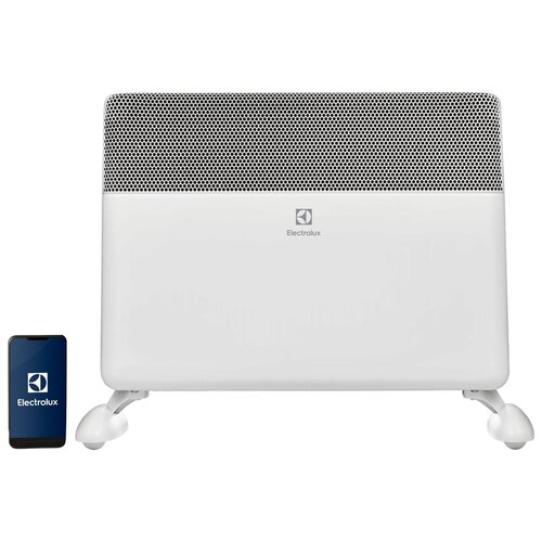 Електричний конвектор Electrolux ECH/AT-2000 3AE EEC, 2000 Вт, Wi-Fi, електронний термостат, настінний/підлоговий монтаж, IP24
