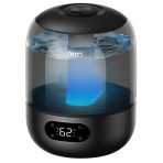 Зволожувач повітря Dreo 306 3 л, 250 мл/год, гігростат, до 30 год автономної роботи, чорний