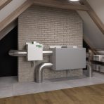 Зволожувач повітря Wanas Umecto 1300 UNI, 1300 мл/год, з Wi‑Fi для вентиляційних установок