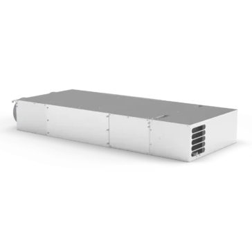 Припливно‑витяжна установка Helty Flow 400 Steel Pure, 80–400 м³/год, ККД до 92 %, 22–45 dB(A), з сенсорами CO₂/VOC/вологості