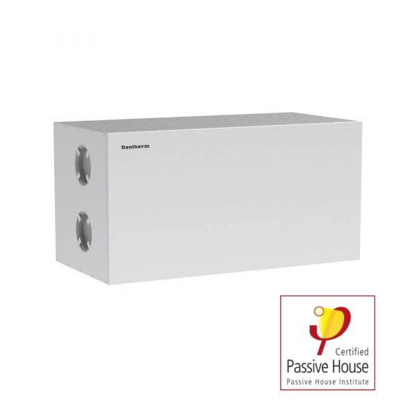 Припливно‑витяжна установка Dantherm HCH 8, до 530 м³/год, з рекуперацією тепла, для дому