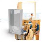 Припливно‑витяжна установка Helty Flow M800 Steel, 800 м³/год, ККД 80 %, 28–49 dB(A), для приміщень до 480 м²