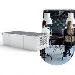 Припливно‑витяжна установка Helty Flow 600 Steel, 250–600 м³/год, ККД 82 %, 35–55 dB(A)