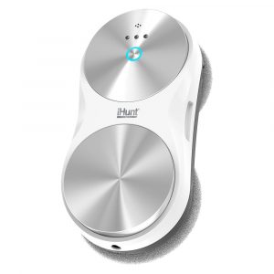 Робот для миття вікон iHunt Smart Window Robot 6 Ultra, бак для води, подвійний розпилювач, 6000 Па, iOS/Android